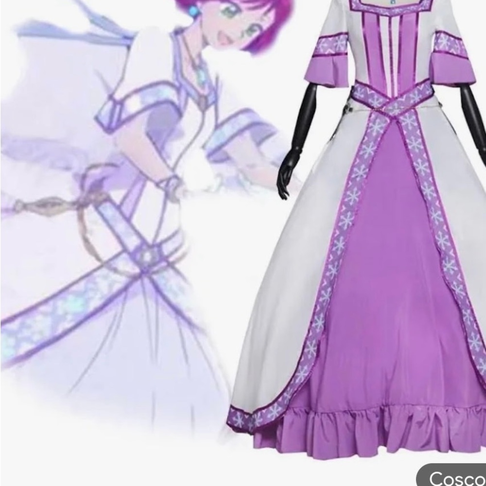 Shirayuki Princess Cosplay Dress Custom Made by Coscosmos Snow White Red Hair 16